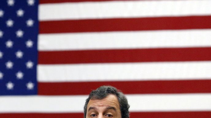 Chris Christie, guvernér New Jersey, nemá dnes v republikánských stranických volbách v Iowě skoro žádnou šanci