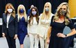 "Trumpovy ženy": první dáma Melania Trumpová, Tiffany Trumpová, Kimberly Guilfoyleová, Ivanka a Lara Trumpovy.