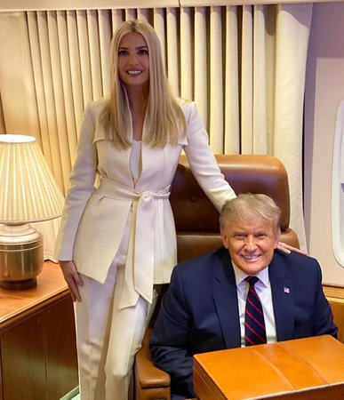 Prezident USA Donald Trump s dcerou Ivankou.