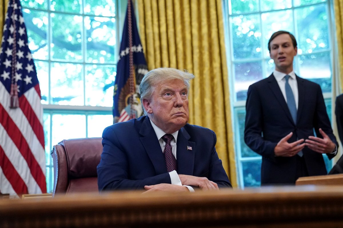 Jared Kushner, prezidentův zeť a poradce.