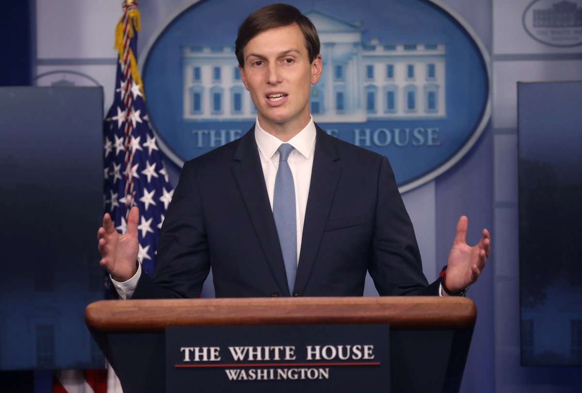 Jared Kushner, prezidentův zeť a poradce.