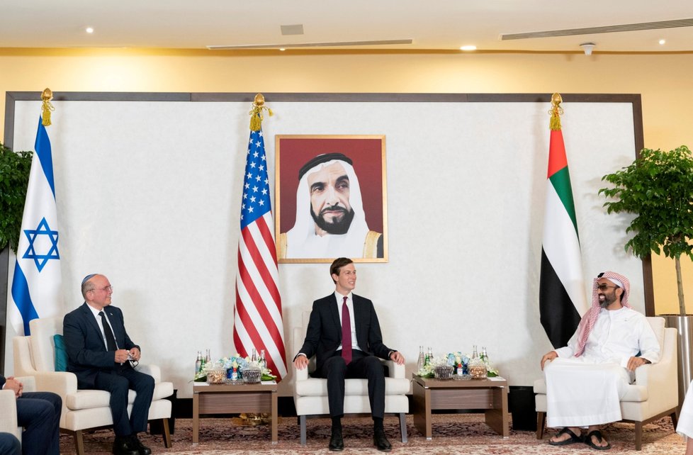 Jared Kushner byl u domlouvání míru Izraele s arabskými státy.