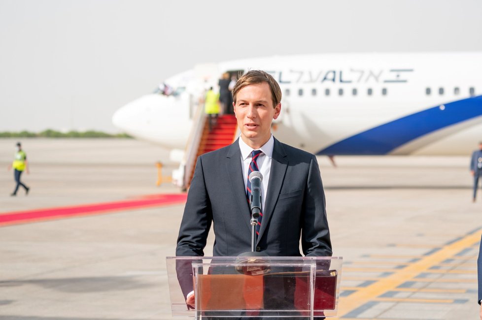 Jared Kushner byl u domlouvání míru Izraele s arabskými státy.