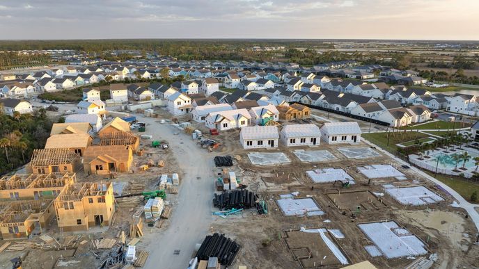 Výstavba v USA Výstavba v USA