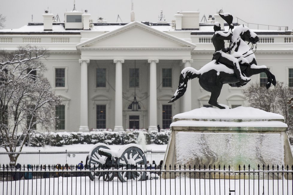 USA ve spáru kruté zimy, mrazy si vyžádaly už 7 obětí (14. 1. 2019).