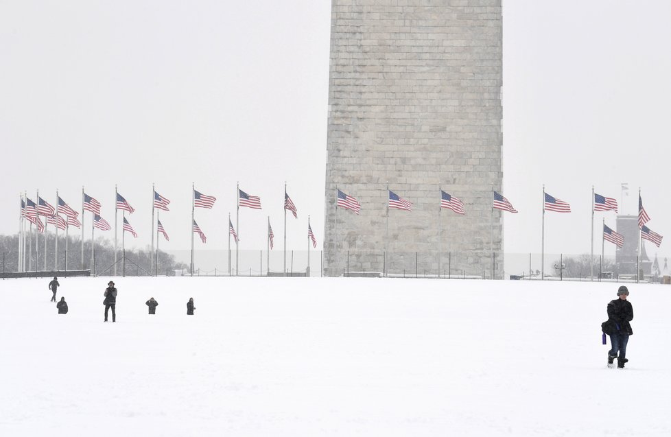 USA ve spáru kruté zimy, mrazy si vyžádaly už 7 obětí (14. 1. 2019).