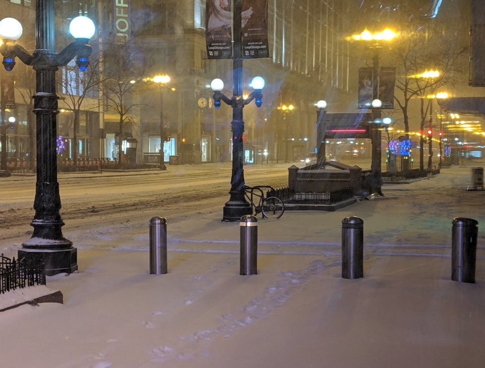 Spojené státy se chystají na další vlnu mrazů, v některých oblastech klesne teplota až k -50 stupňům, (29.01.2019)