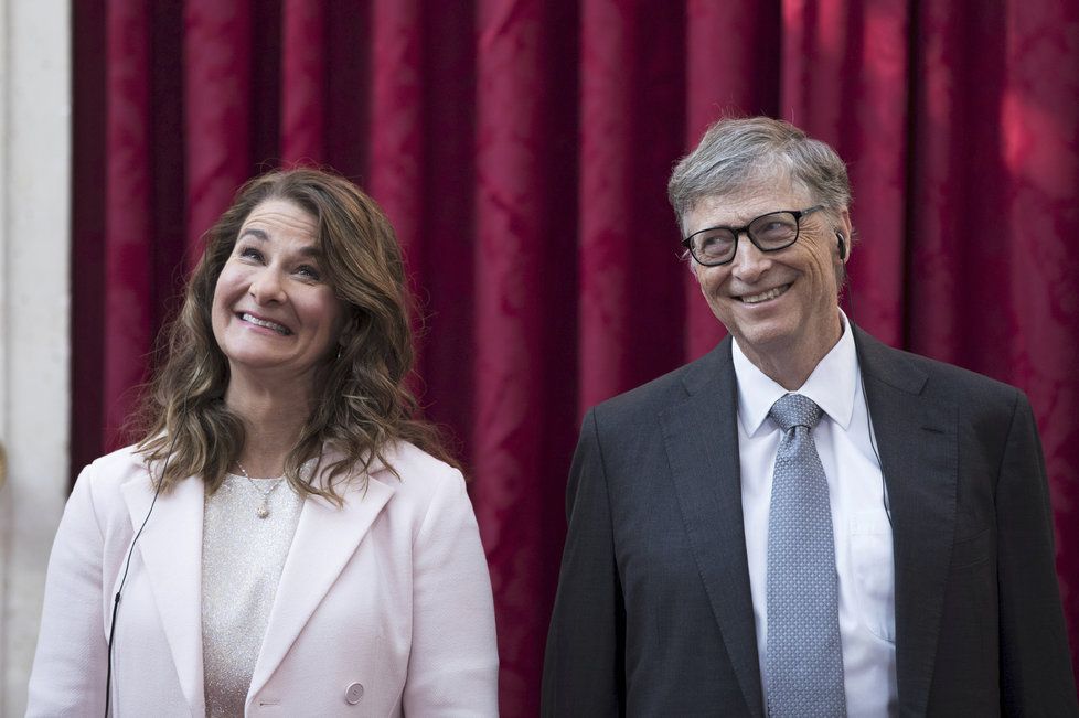 Bill Gates s manželkou Melindou.