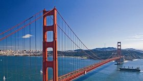 Golden Gate Bridge je symbolem San Franciska ale i nejčastějším místem sebevražd v USA
