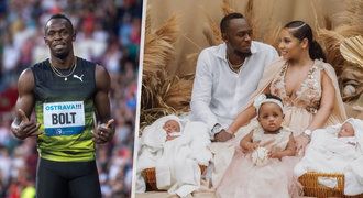 Proslulý sprinter Usain Bolt opět překvapil: První foto utajených dvojčat!