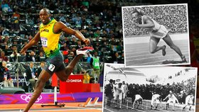 Usain Bolt se svým olympijským vítězství opět zapsal do historie. A překonal i olympijské rekordy. Víme, o kolik