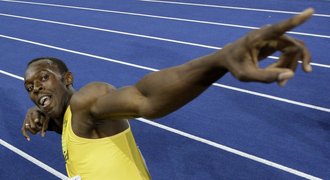 Usain Bolt pádí 44km/h! Za každý došlap má 160 tisíc