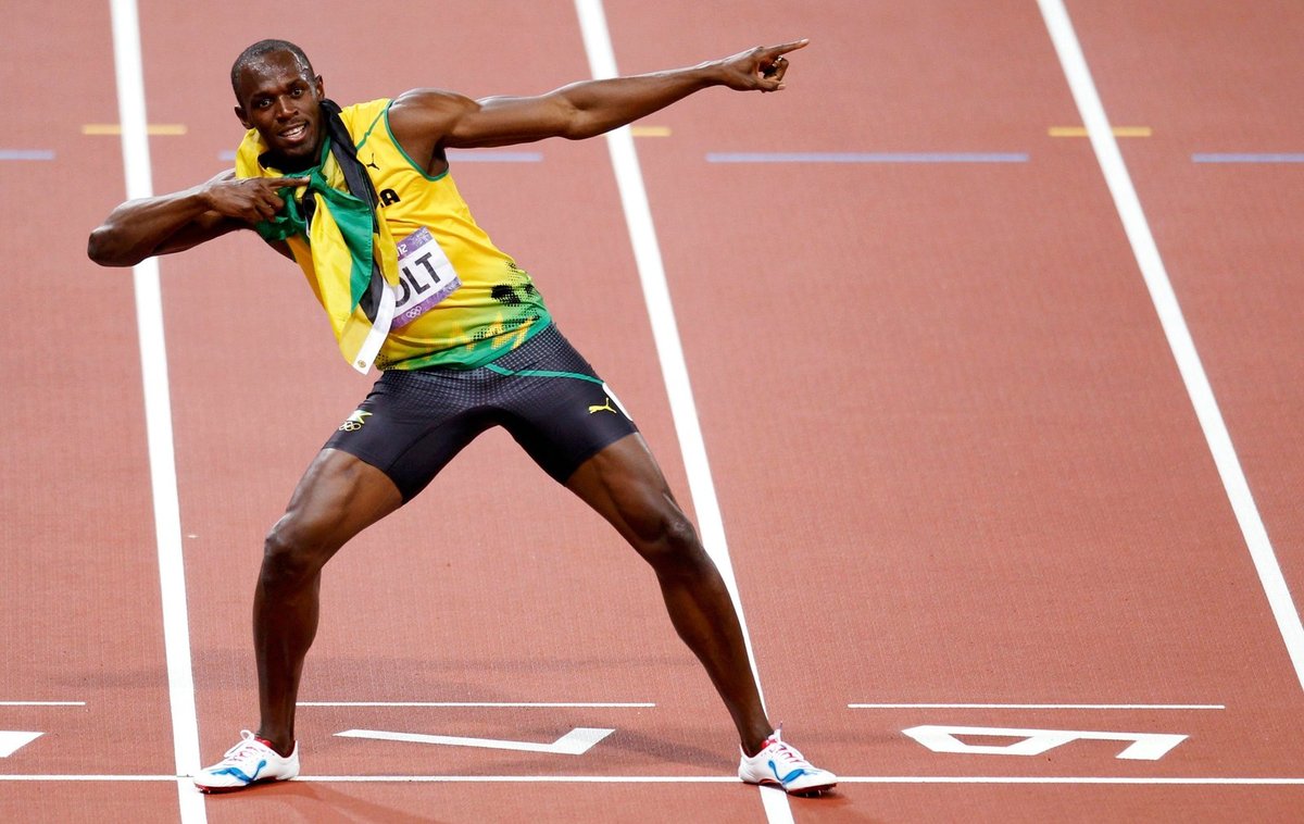 Usain Bolt.