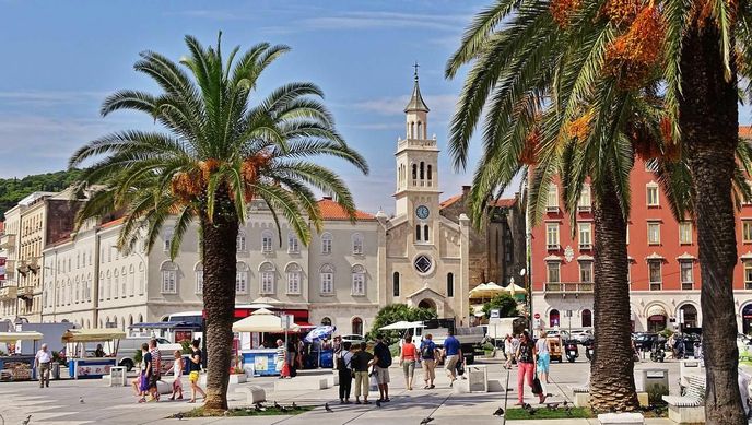 Split - město z mramoru i majestátní pevnosti Klis