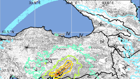 Otřesy byly cítit po celém Turecku.