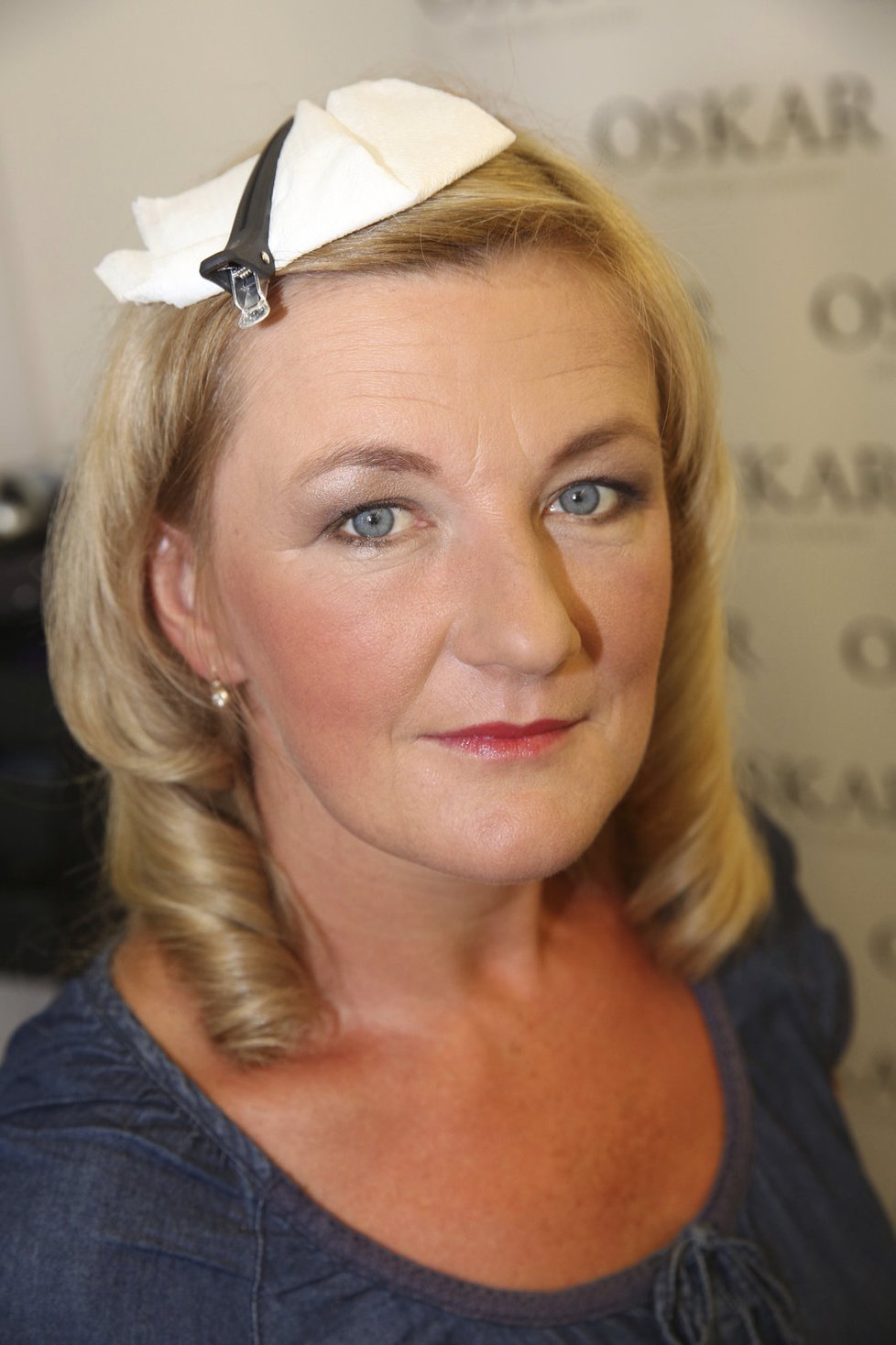 Marie Nedomanská s make-upem