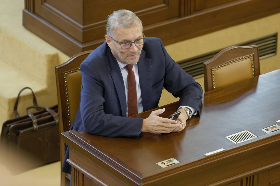 Projednávání úsporného balíčku ve Sněmovně: Ministr pro evropské záležitosti Martin Dvořák (STAN) (7.9.2023)