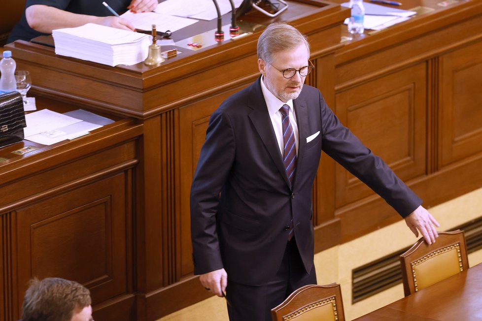 Projednávání úsporného balíčku ve Sněmovně: Petr Fiala (ODS) (7. 9. 2023)