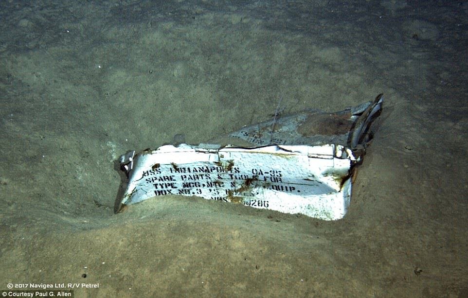 USS Indianapolis na mořském dně