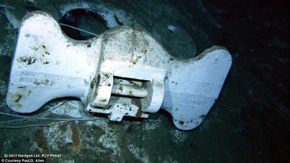 USS Indianapolis na mořském dně