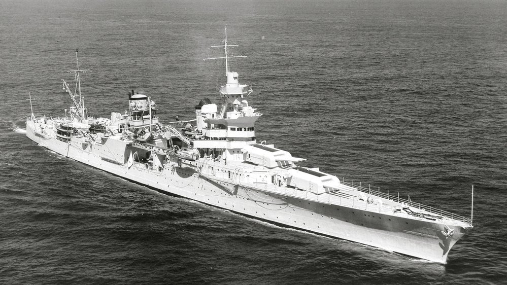 USS Indianapolis před potopením