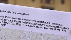Lidé v Ústí se bouří proti přesunu kontaktního centra pro drogově závislé do vily mezi rodinné domky.