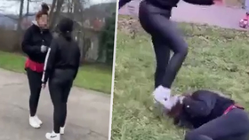 Brutální video z Ústí nad Labem: Útočnice zasypala dívku smrští kopanců do hlavy!