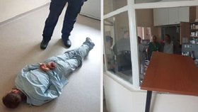 Drama na detoxikační klinice v Ústí: Agresivní pacient zdemoloval vybavení
