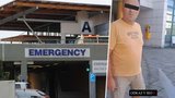 U nemocnice v Ústí lidem hrozila smrtí: Agresorka s nožem vše vysílala živě