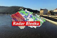 V Česku hrozí další povodně: Déšť zvedl hladiny toků na 50 místech. Sledujte radar Blesku