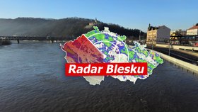 V Česku hrozí další povodně: Déšť zvedl hladiny toků na 50 místech. Sledujte radar Blesku