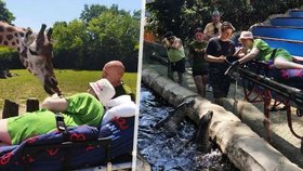 Paní Iveta si přála výlet do zoo, pomohla Sanitka snů.