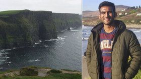 Student zemřel při pádu z Moherských útesů. Fotil si selfie a zakopl.