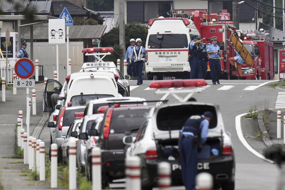 V Japonsku při útoku muže s nožem přišlo o život 19 osob.