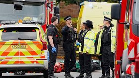 Útok na synagogu v Manchesteru.