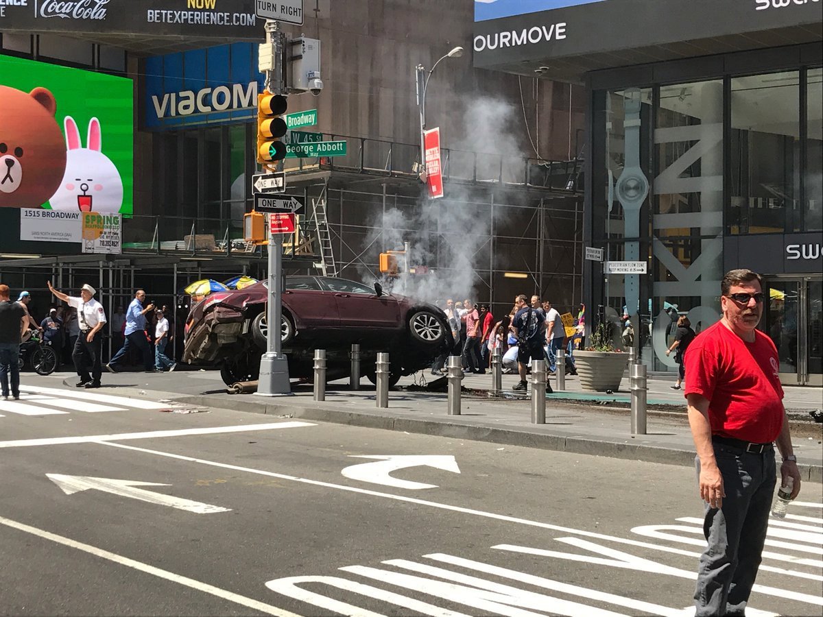 Opilec vraždil na Times Square!