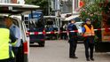 Ve Švýcarsku útočil muž s motorovou pilou