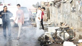 Sebevražedné útoky v Bagdádu (ilustrační foto)
