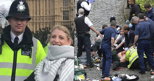 Mrazivé foto: Hrdinný policista se vyfotil s turistkou, za chvíli byl mrtvý