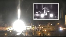 Válka na Ukrajině: Ruský útok zasáhl jeden z bloků Záporožské elektrárny, začalo v ní hořet!