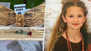 Dívku (†10) popravil střelec na škole: Kolem hrobu jí létali na pohřbu milovaní motýli