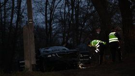 Tragická dopravní nehoda v Úvalech u Prahy. (13. prosinec 2020)
