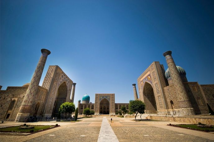 Náměstí Registan, Samarkand