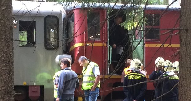 Srážka vlaků na Jindřichohradecku: Mezi zraněnými jsou děti