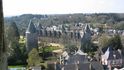 V Bretani je velké množství hradů. Na snímku Josseline.