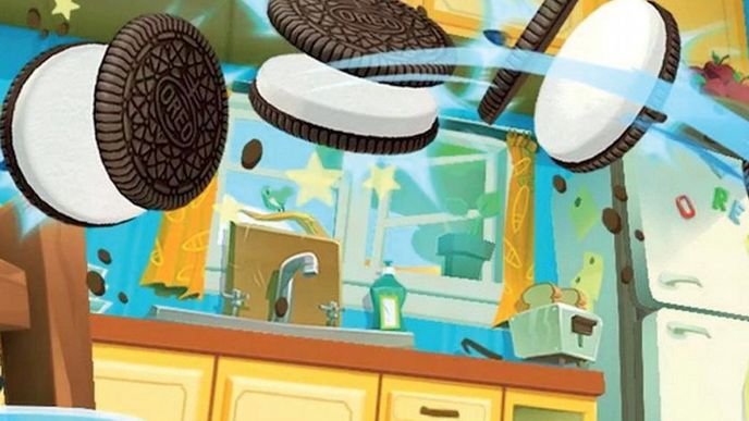 V JEDNODUCHOSTI JE MLÉKO: Společnosti Mondelez se povedlo dostat vlastní produkt do herní aplikace na způsob populární hry Fruit Ninja. Hru Oreo: Twist, Lick, Dunk si stáhlo více než 
2,3 milionu uživatelů.