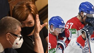 V minulém díle jste viděli: Alena Schillerová má ve vládě další funkci a v hokeji se propadáme