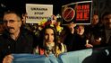 V Praze se demonstrovalo za svobodnou Ukrajinu V Praze se demonstrovalo za svobodnou Ukrajinu