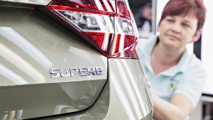V závodě automobilky Škoda Auto v Kvasinách začali vyrábět třetí generaci modelu Superb