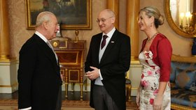 Ambasador Václav Bartuška na audienci u Karla III. (20. 11. 2025).